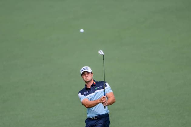 260407 Viktor Hovland of Norway during a practice round prior to the 2026 Masters Golf Tournament on April 7, 2026 in Augusta. Photo: Petter Arvidson BILDBYRAN kod PA PA1191 golf masters bbeng the masters augusta norge Copyright: PETTERxARVIDSON BB260407PA002