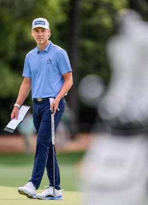 260407 Kristoffer Reitan of Norway during a practice round prior to the 2026 Masters Golf Tournament on April 7, 2026 in Augusta. Photo: Petter Arvidson BILDBYRAN kod PA PA1191 golf masters bbeng the masters augusta norge Copyright: PETTERxARVIDSON BB260407PA006