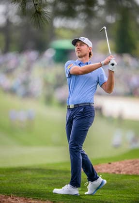 260407 Kristoffer Reitan of Norway during a practice round prior to the 2026 Masters Golf Tournament on April 7, 2026 in Augusta. Photo: Petter Arvidson BILDBYRAN kod PA PA1191 golf masters bbeng the masters augusta norge Copyright: PETTERxARVIDSON BB260407PA009