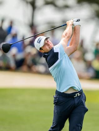 260407 Viktor Hovland of Norway during a practice round prior to the 2026 Masters Golf Tournament on April 7, 2026 in Augusta. Photo: Petter Arvidson BILDBYRAN kod PA PA1191 golf masters bbeng the masters augusta norge Copyright: PETTERxARVIDSON BB260407PA011