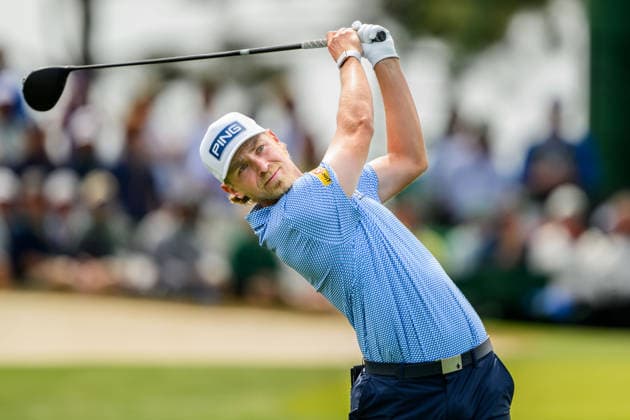 260407 Kristoffer Reitan of Norway during a practice round prior to the 2026 Masters Golf Tournament on April 7, 2026 in Augusta. Photo: Petter Arvidson BILDBYRAN kod PA PA1191 golf masters bbeng the masters augusta norge Copyright: PETTERxARVIDSON BB260407PA014