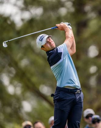 260407 Viktor Hovland of Norway during a practice round prior to the 2026 Masters Golf Tournament on April 7, 2026 in Augusta. Photo: Petter Arvidson BILDBYRAN kod PA PA1191 golf masters bbeng the masters augusta norge Copyright: PETTERxARVIDSON BB260407PA016
