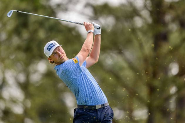 260407 Kristoffer Reitan of Norway during a practice round prior to the 2026 Masters Golf Tournament on April 7, 2026 in Augusta. Photo: Petter Arvidson BILDBYRAN kod PA PA1191 golf masters bbeng the masters augusta norge Copyright: PETTERxARVIDSON BB260407PA018