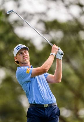 260407 Kristoffer Reitan of Norway during a practice round prior to the 2026 Masters Golf Tournament on April 7, 2026 in Augusta. Photo: Petter Arvidson BILDBYRAN kod PA PA1191 golf masters bbeng the masters augusta norge Copyright: PETTERxARVIDSON BB260407PA019