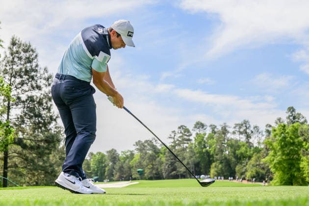 260407 Viktor Hovland of Norway during a practice round prior to the 2026 Masters Golf Tournament on April 7, 2026 in Augusta. Photo: Petter Arvidson BILDBYRAN kod PA PA1191 golf masters bbeng the masters augusta norge Copyright: PETTERxARVIDSON BB260407PA021