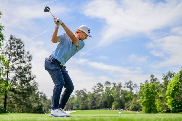 260407 Kristoffer Reitan of Norway during a practice round prior to the 2026 Masters Golf Tournament on April 7, 2026 in Augusta. Photo: Petter Arvidson BILDBYRAN kod PA PA1191 golf masters bbeng the masters augusta norge Copyright: PETTERxARVIDSON BB260407PA025