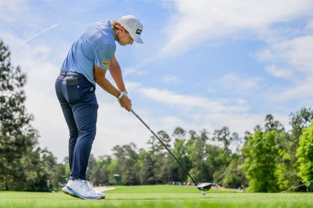 260407 Kristoffer Reitan of Norway during a practice round prior to the 2026 Masters Golf Tournament on April 7, 2026 in Augusta. Photo: Petter Arvidson BILDBYRAN kod PA PA1191 golf masters bbeng the masters augusta norge Copyright: PETTERxARVIDSON BB260407PA026