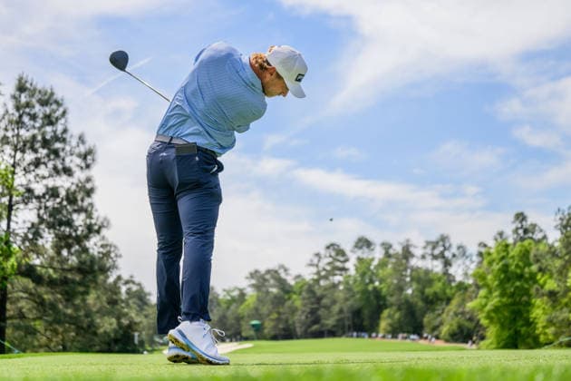 260407 Kristoffer Reitan of Norway during a practice round prior to the 2026 Masters Golf Tournament on April 7, 2026 in Augusta. Photo: Petter Arvidson BILDBYRAN kod PA PA1191 golf masters bbeng the masters augusta norge Copyright: PETTERxARVIDSON BB260407PA027