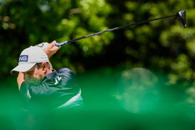 260407 Viktor Hovland of Norway during a practice round prior to the 2026 Masters Golf Tournament on April 7, 2026 in Augusta. Photo: Petter Arvidson BILDBYRAN kod PA PA1191 golf masters bbeng the masters augusta norge Copyright: PETTERxARVIDSON BB260407PA029
