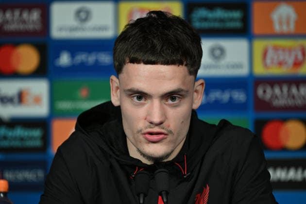 Ahead of PSG v Liverpool - UEFA Champions League PARIS, FRANCE - APRIL 07: Florian Wirtz of Liverpool F.C. speaks during a press conference, PK, Pressekonferenz ahead of the UEFA Champions League 2025 26 Quarter-finals 1st leg match, between Paris Saint-Germain and Liverpool F.C. at Parc des Princes Stadium in Paris, France on April 07, 2026. Mustafa Yalçin Anadolu Paris France. Editorial use only. Please get in touch for any other usage.  Copyright: x2026xAnadoluxMustafaxYalcÄ±nx