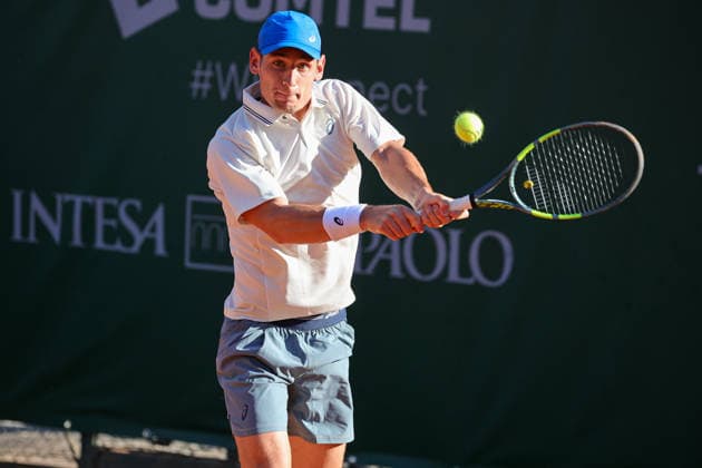 Valentin ROYER (FRA) during ATP, Tennis Herren Challenger Monza, International Tennis match in Monza, Italy, April 07 2026  Copyright: xRobertaxCorradin IPAxSportx xipa-agency.netx xx IPA_73808832 IPA_Agency_IPA73808832