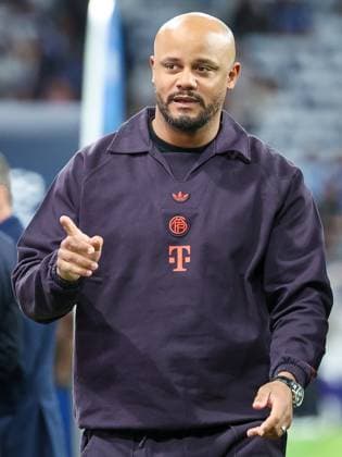 Chef-Trainer Vincent Kompany (FC Bayern Muenchen), Real Madrid vs. FC Bayern Muenchen, Fussball, Maenner, UEFA Champions League, Saison 2025 2026, Viertelfinal-Hinspiel (Quarter Finals 1st Leg), 07.04.2026 Madrid Madrid Spanien