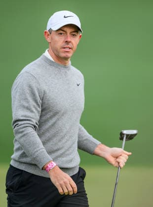 260407 Rory McIlroy of Northern Ireland during a practice round prior to the 2026 Masters Golf Tournament on April 7, 2026 in Augusta. Photo: Petter Arvidson BILDBYRAN kod PA PA1191 golf masters bbeng the masters augusta Copyright: PETTERxARVIDSON BB260407PA049