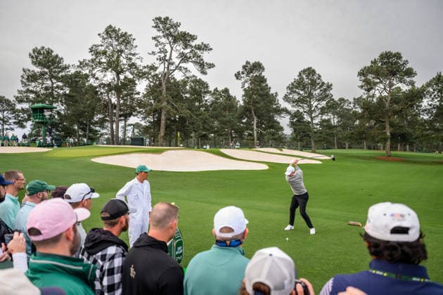 260407 Rory McIlroy of Northern Ireland during a practice round prior to the 2026 Masters Golf Tournament on April 7, 2026 in Augusta. Photo: Petter Arvidson BILDBYRAN kod PA PA1191 golf masters bbeng the masters augusta Copyright: PETTERxARVIDSON BB260407PA053