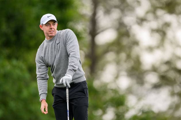 260407 Rory McIlroy of Northern Ireland during a practice round prior to the 2026 Masters Golf Tournament on April 7, 2026 in Augusta. Photo: Petter Arvidson BILDBYRAN kod PA PA1191 golf masters bbeng the masters augusta Copyright: PETTERxARVIDSON BB260407PA060