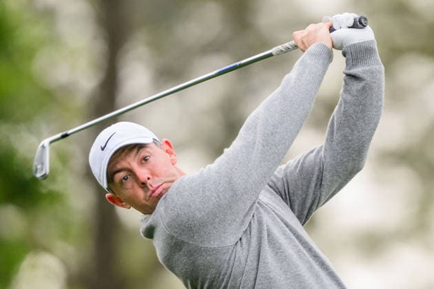 260407 Rory McIlroy of Northern Ireland during a practice round prior to the 2026 Masters Golf Tournament on April 7, 2026 in Augusta. Photo: Petter Arvidson BILDBYRAN kod PA PA1191 golf masters bbeng the masters augusta Copyright: PETTERxARVIDSON BB260407PA061