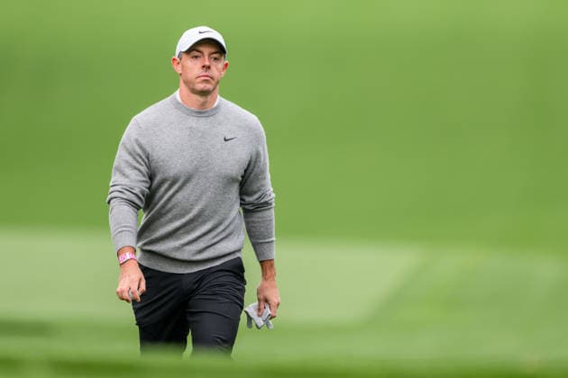 260407 Rory McIlroy of Northern Ireland during a practice round prior to the 2026 Masters Golf Tournament on April 7, 2026 in Augusta. Photo: Petter Arvidson BILDBYRAN kod PA PA1191 golf masters bbeng the masters augusta Copyright: PETTERxARVIDSON BB260407PA063