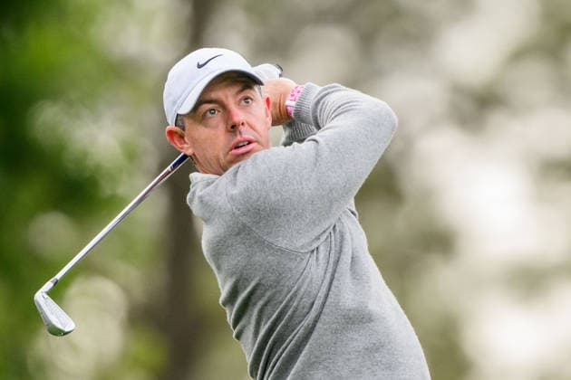260407 Rory McIlroy of Northern Ireland during a practice round prior to the 2026 Masters Golf Tournament on April 7, 2026 in Augusta. Photo: Petter Arvidson BILDBYRAN kod PA PA1191 golf masters bbeng the masters augusta Copyright: PETTERxARVIDSON BB260407PA059