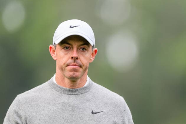 260407 Rory McIlroy of Northern Ireland during a practice round prior to the 2026 Masters Golf Tournament on April 7, 2026 in Augusta. Photo: Petter Arvidson BILDBYRAN kod PA PA1191 golf masters bbeng the masters augusta Copyright: PETTERxARVIDSON BB260407PA065