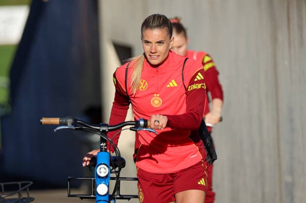 Herzogenaurach, Deutschland 07. April 2026: Medienoffenes Training der deutschen Fußballnationalmannschaft der Frauen zur Vorbereitung auf die WM-Qualifikation Im Bild: Selina Cerci (Deutschland) Copyright: HMBxMedia MadeleinexFantini