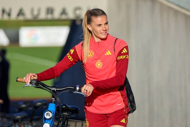 Herzogenaurach, Deutschland 07. April 2026: Medienoffenes Training der deutschen Fußballnationalmannschaft der Frauen zur Vorbereitung auf die WM-Qualifikation Im Bild: Selina Cerci (Deutschland) Copyright: HMBxMedia MadeleinexFantini