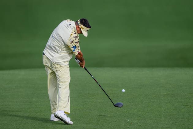260407 Jason Day of Australia during a practice round prior to the 2026 Masters Golf Tournament on April 7, 2026 in Augusta. Photo: Petter Arvidson BILDBYRAN kod PA PA1191 golf masters bbeng the masters augusta Copyright: PETTERxARVIDSON BB260407PA073