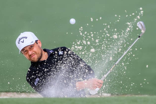 260407 Xander Schauffele of the United States during a practice round prior to the 2026 Masters Golf Tournament on April 7, 2026 in Augusta. Photo: Petter Arvidson BILDBYRAN kod PA PA1191 golf masters bbeng the masters augusta Copyright: PETTERxARVIDSON BB260407PA081