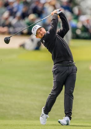 260407 Xander Schauffele of the United States during a practice round prior to the 2026 Masters Golf Tournament on April 7, 2026 in Augusta. Photo: Petter Arvidson BILDBYRAN kod PA PA1191 golf masters bbeng the masters augusta Copyright: PETTERxARVIDSON BB260407PA089
