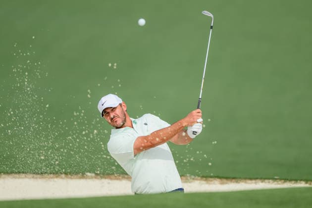 260407 Brooks Koepka of the United States during a practice round prior to the 2026 Masters Golf Tournament on April 7, 2026 in Augusta. Photo: Petter Arvidson BILDBYRAN kod PA PA1191 golf masters bbeng the masters augusta Copyright: PETTERxARVIDSON BB260407PA097