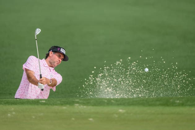 260407 Bubba Watson of the United States during a practice round prior to the 2026 Masters Golf Tournament on April 7, 2026 in Augusta. Photo: Petter Arvidson BILDBYRAN kod PA PA1191 golf masters bbeng the masters augusta Copyright: PETTERxARVIDSON BB260407PA098