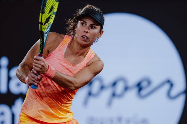TENNIS - WTA, Tennis Damen Upper Austria Ladies Linz LINZ,AUSTRIA,07.APR.26 - TENNIS - WTA Tour, Upper Austria Ladies Linz. Image shows Julia Grabher (AUT).  GEPAxpictures xAlexanderxSolc