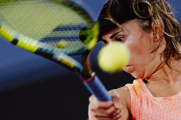 TENNIS - WTA, Tennis Damen Upper Austria Ladies Linz LINZ,AUSTRIA,07.APR.26 - TENNIS - WTA Tour, Upper Austria Ladies Linz. Image shows Julia Grabher (AUT).  GEPAxpictures xAlexanderxSolc
