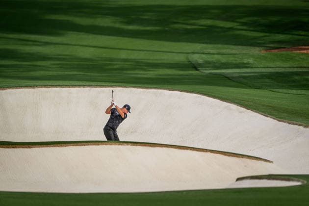260407 Gary Woodland of the United States during a practice round prior to the 2026 Masters Golf Tournament on April 7, 2026 in Augusta. Photo: Petter Arvidson BILDBYRAN kod PA PA1191 golf masters bbeng the masters augusta Copyright: PETTERxARVIDSON BB260407PA102