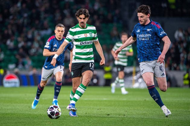 April 7, 2026, Lisbon, Lisbon, Portugal: LISBON, PORTUGAL - APRIL 07: FRANCISCO TRINCAO of Sporting CP is seen on action during the the UEFA Champions League 2025 26 Quarter-Final First Leg match between Sporting Clube de Portugal and Arsenal FC at Estadio Jose Alvalade on April 07, 2026 in Lisbon, Portugal. Lisbon Portugal - ZUMAl192 20260407_zsp_l192_016 Copyright: xMiguelxLemosx