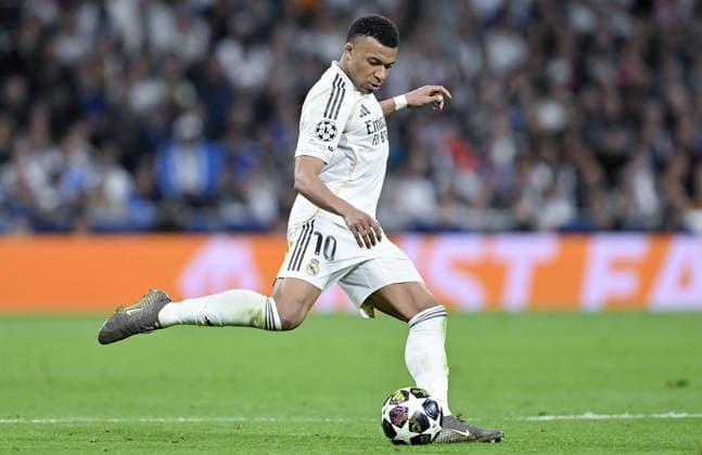 Real Madrid v Bayern Munich - UEFA Champions League MADRID, SPAIN - APRIL 7: Kylian Mbappe of Real Madrid during UEFA Champions League quarterfinals first leg match between Real Madrid and Bayern Munich at Bernabeu Stadium in Madrid, Spain on April 7, 2026. Burak Akbulut Anadolu Madrid Spain. Editorial use only. Please get in touch for any other usage.  Copyright: x2026xAnadoluxBurakxAkbulutx