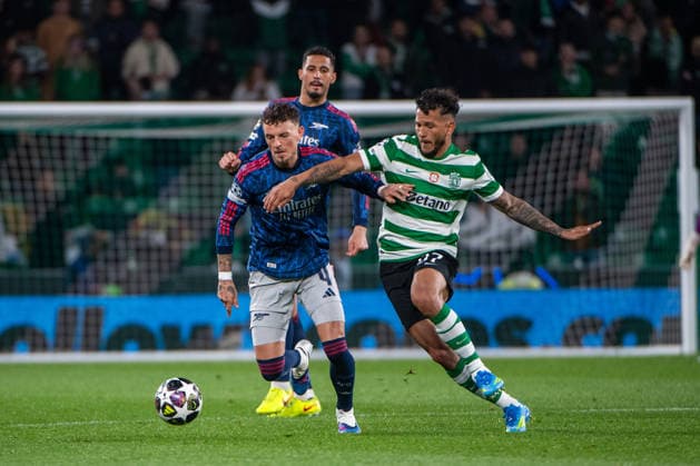 April 7, 2026, Lisbon, Lisbon, Portugal: LISBON, PORTUGAL - APRIL 07: BEN WHITE of Arsenal is seen on action during the the UEFA Champions League 2025 26 Quarter-Final First Leg match between Sporting Clube de Portugal and Arsenal FC at Estadio Jose Alvalade on April 07, 2026 in Lisbon, Portugal. Lisbon Portugal - ZUMAl192 20260407_zsp_l192_049 Copyright: xMiguelxLemosx