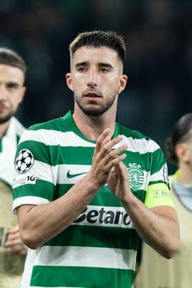 April 7, 2026, Lisbon, Lisbon, Portugal: Sporting defender from Portugal GONCALO INACIO (25) at the end of the game for the 1st Leg of the Quarter-Finals for the UEFA Champions League between Sporting and Arsenal at Estadio Jose de Alvalade Lisbon Portugal - ZUMAs359 20260407_zsp_s359_155 Copyright: xAlexandrexdexSousax