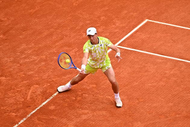 2026 Rolex Monte-Carlo Masters - Casper Ruud Casper Ruud (NOR) during his first round match at the 2026 Rolex Monte-Carlo Masters in Monte-Carlo, MONACO, on April 7th, 2026. Photo by Corinne Dubreuil ABACAPRESS.COM Monte Carlo Monaco  Copyright: xDubreuilxCorinne ABACAx