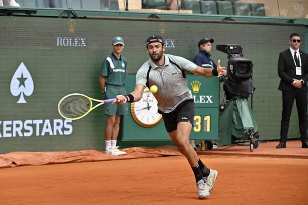 Tennis - Monte Carlo Rolex Masters 2026 - ATP, Tennis Herren - 08 04 2026 - Tennis - Monte Carlo Rolex Masters 2026 - ATP - 08 04 2026 - Matteo Berrettini - Italie Monaco  Copyright: xChryslenexCaillaud Psnewzx
