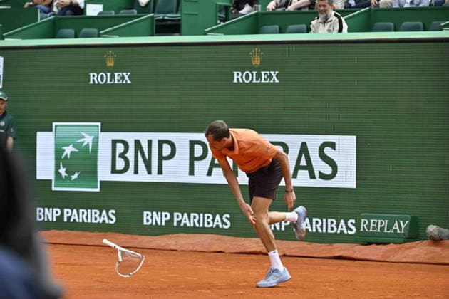 Tennis - Monte Carlo Rolex Masters 2026 - ATP, Tennis Herren - 08 04 2026 - Tennis - Monte Carlo Rolex Masters 2026 - ATP - 08 04 2026 - Daniil Medvedev - Russie Monaco  Copyright: xChryslenexCaillaud Psnewzx
