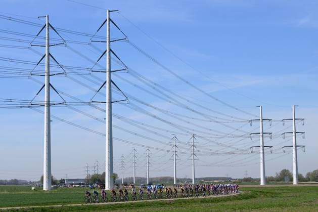 Scheldeprijs 2026 Cycling Race SCHOTEN, BELGIUM - APRIL 08 : Illustration picture during the 114th edition of Scheldeprijs an UCI ProSeries 1.Pro one day cycling road race for Men Elite of 205 km with start in Terneuzen and finish in Schoten on April 8, 2026 in Schoten, Belgium, 08 04 2026 ( Motordriver Kenny Verfaillie - Schoten Belgium  Copyright: xVincentxKalutx