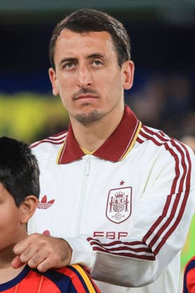 Spain - FIFA Friendly - Spain vs Serbia - 27 03 2026 SPAIN, VILLARREAL, MARCH 27. Mikel Oyarzabal of Spain during the FIFA friendly football match between Spain and Serbia on March 27, 2026 at Estadio de la Ceramica in Villarreal, Spain. Photo by Manuel Blondeau AOP.Press Villarreal Estadio de la Ceramica Spain Copyright: x ManuelxBlondeau AOP.Pressx AOP20260327-0040