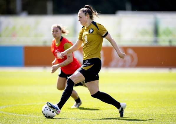 ZEIST - Romee Leuchter during a training session in preparation for the World Cup qualifiers against France. KOEN VAN WEEL ANP xVIxANPxSportx xxANPxIVx 555272742 originalFilename: 555272742.jpg