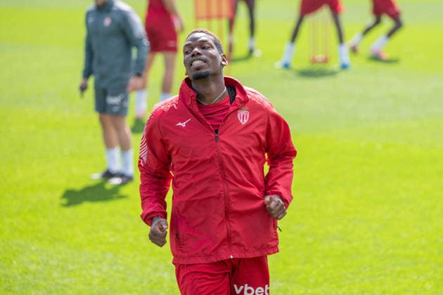 Paul Pogba Trains with Team in Monaco Paul Pogba trains with team during AS Monaco training session in AS Monaco training and performance center in La Turbie, France on April08, 2026. Photo by Laurent Coust ABACAPRESS.COM LA TURBIE France  Copyright: xCoustxLaurent ABACAx