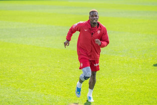 Paul Pogba Trains with Team in Monaco Paul Pogba trains with team during AS Monaco training session in AS Monaco training and performance center in La Turbie, France on April08, 2026. Photo by Laurent Coust ABACAPRESS.COM LA TURBIE France  Copyright: xCoustxLaurent ABACAx