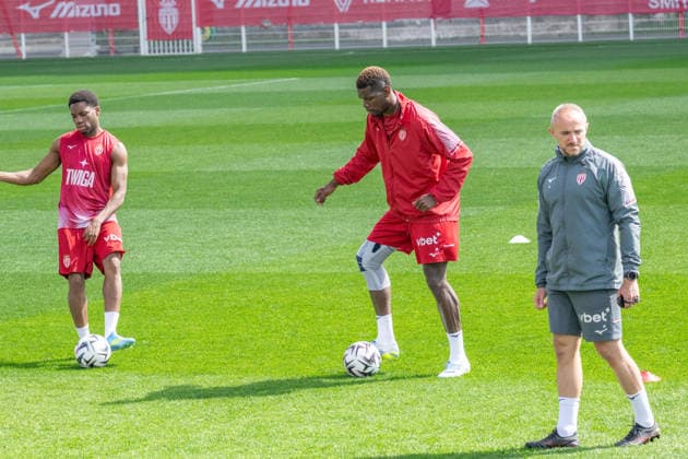 Paul Pogba Trains with Team in Monaco Paul Pogba trains with team during AS Monaco training session in AS Monaco training and performance center in La Turbie, France on April08, 2026. Photo by Laurent Coust ABACAPRESS.COM LA TURBIE France  Copyright: xCoustxLaurent ABACAx