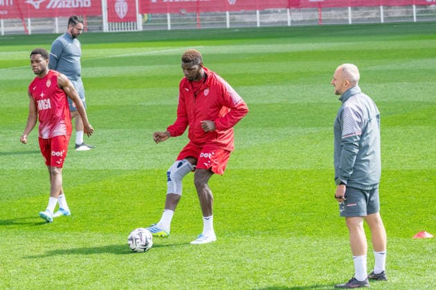 Paul Pogba Trains with Team in Monaco Paul Pogba trains with team during AS Monaco training session in AS Monaco training and performance center in La Turbie, France on April08, 2026. Photo by Laurent Coust ABACAPRESS.COM LA TURBIE France  Copyright: xCoustxLaurent ABACAx
