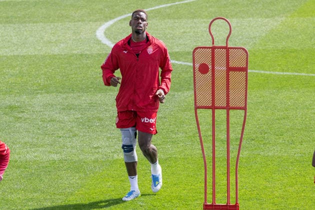 Paul Pogba Trains with Team in Monaco Paul Pogba trains with team during AS Monaco training session in AS Monaco training and performance center in La Turbie, France on April08, 2026. Photo by Laurent Coust ABACAPRESS.COM LA TURBIE France  Copyright: xCoustxLaurent ABACAx