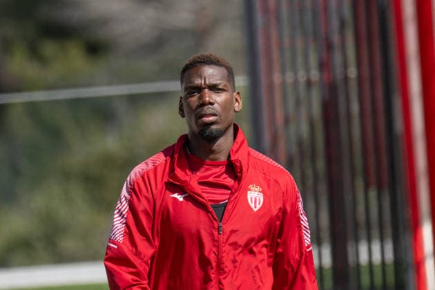 Paul Pogba Trains with Team in Monaco Paul Pogba trains with team during AS Monaco training session in AS Monaco training and performance center in La Turbie, France on April08, 2026. Photo by Laurent Coust ABACAPRESS.COM LA TURBIE France  Copyright: xCoustxLaurent ABACAx