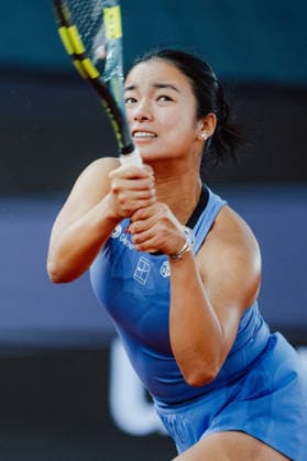 TENNIS - WTA, Tennis Damen Upper Austria Ladies Linz LINZ,AUSTRIA,08.APR.26 - TENNIS - WTA Tour, Upper Austria Ladies Linz. Image shows Alexandra Eala (PHL).  GEPAxpictures xAlexanderxSolc